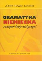 Okładka książki Gramatyka niemiecka z uwagami konfrontatywnymi