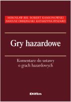 Okładka książki Gry hazardowe