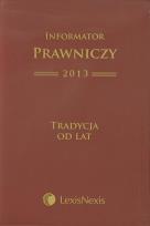 Opakowanie Informator Prawniczy 2013 Tradycja od lat