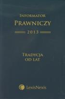 Opakowanie Informator Prawniczy 2013 Tradycja od lat
