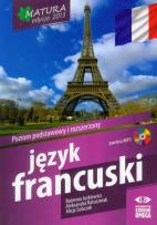 Okładka książki Język francuski Matura 2013 Poziom podstawowy i rozszerzony z płytą CD