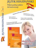 Okładka książki Język hiszpański 2w1 pakiet 8 podręczniki do konwersacji