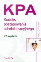 Opakowanie Kodeks postępowania administracyjnego