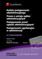 Okładka książki Kodeks postępowania administracyjnego Prawo o ustroju sądów administracyjnych Postępowanie przed sądami administracyjnymi Postępowanie egzekucyjne w administracji