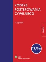 Okładka książki Kodeks postępowania cywilnego Przepisy