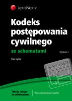 Okładka książki Kodeks postępowania cywilnego ze schematami