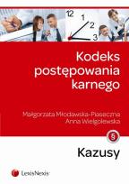 Okładka książki Kodeks postępowania karnego Kazusy