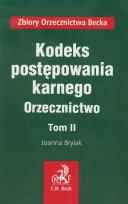 Okładka książki Kodeks postępowania karnego Orzecznictwo tom 2