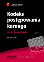 Okładka książki Kodeks postępowania karnego ze schematami