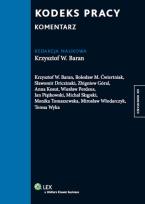 Okładka książki Kodeks pracy Komentarz