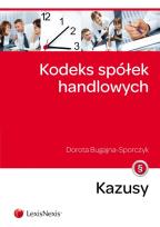 Okładka książki Kodeks spółek handlowych Kazusy
