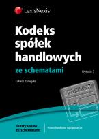 Okładka książki Kodeks spółek handlowych ze schematami