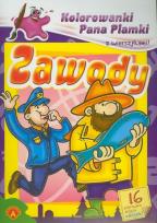 Okładka książki Kolorowanki Pana Plamki - Zawody ALEX