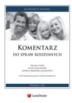 Okładka książki Komentarz do spraw rodzinnych