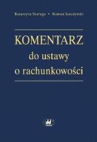 Okładka książki Komentarz do ustawy o rachunkowości