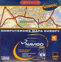 Opakowanie Komputerowa mapa Europy