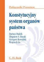 Okładka książki Konstytucyjny system organów państwa