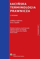 Okładka książki Łacińska terminologia prawnicza