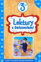 Okładka książki Lektury dla klasy 3 z ćwiczeniami TW