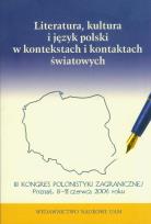 Opakowanie Literatura, kultura i język polski w kontekstach i kontaktach światowych