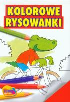 Okładka książki Lubię rysować. Kolorowe rysowanki