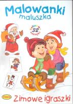 Okładka książki Malowanki maluszka - Zimowe igraszki  PASJA