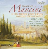 Okładka książki Mancini: 12 recorder concertos