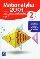 Okładka książki Matematyka GIM 2001 2/2 ćw. w.2012 WSiP