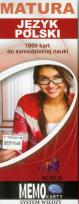 Okładka książki Memo karty Matura Język polski