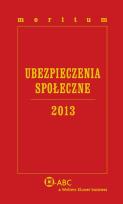Okładka książki Meritum Ubezpieczenia Społeczne 2013