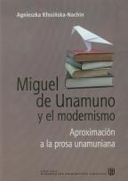 Okładka książki Miguel de Unamuno y el modernismo