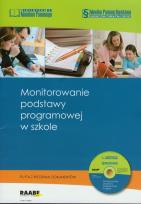 Opakowanie Monitorowanie podstawy programowej w szkole z płytą CD