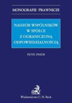 Okładka książki Nadzór wspólników w spółce z ograniczoną odpowiedzialnością