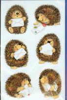 Okładka książki Naklejki - Jeże