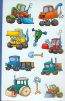 Okładka książki Naklejki papierowe - Pojazdy 1