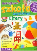 Okładka książki Naklejkowa szkoła angielskiego - Litery