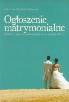 Opakowanie Ogłoszenie matrymonialne