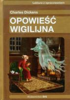 Okładka książki Opowieść wigilijna Lektura z opracowaniem