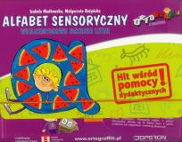 Okładka książki Ortograffiti z Bratkiem Alfabet sensoryczny