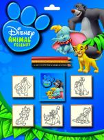 Opakowanie Pieczątki Blister 5 sztuk Animal Friends
