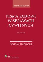 Okładka książki Pisma sądowe w sprawach cywilnych