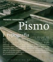Okładka książki Pismo i typografia