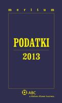 Okładka książki Podatki 2013