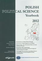 Opakowanie Polish Political Science Yearbook 2012