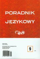 Opakowanie Poradnik językowy 9/2012