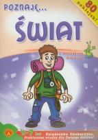Okładka książki Poznaję... Świat. Książeczka edukacyjna ALEX