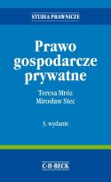 Okładka książki Prawo gospodarcze prywatne