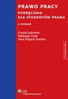 Okładka książki Prawo pracy Podręcznik dla studentów prawa