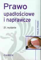 Okładka książki Prawo upadłościowe i naprawcze