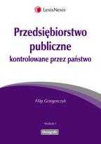 Okładka książki Przedsiębiorstwo publiczne kontrolowane przez państwo